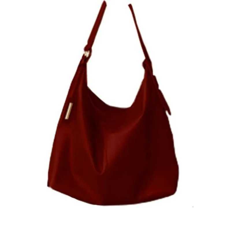 Designer bag Red bridal bag style leather tote bag large capacity single shoder wens handbag a fiable cho for travel Y251029