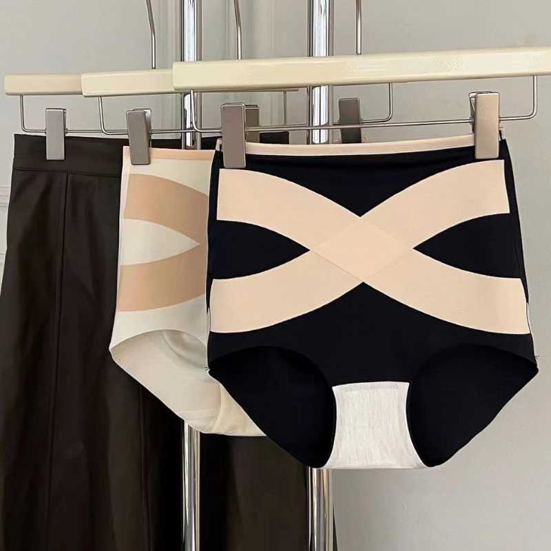 Women High Waist Body Shaper Panties Tummy X Butt Lifter Belly Control Body Slimming Control Shapewear Girdle Underwear L251030