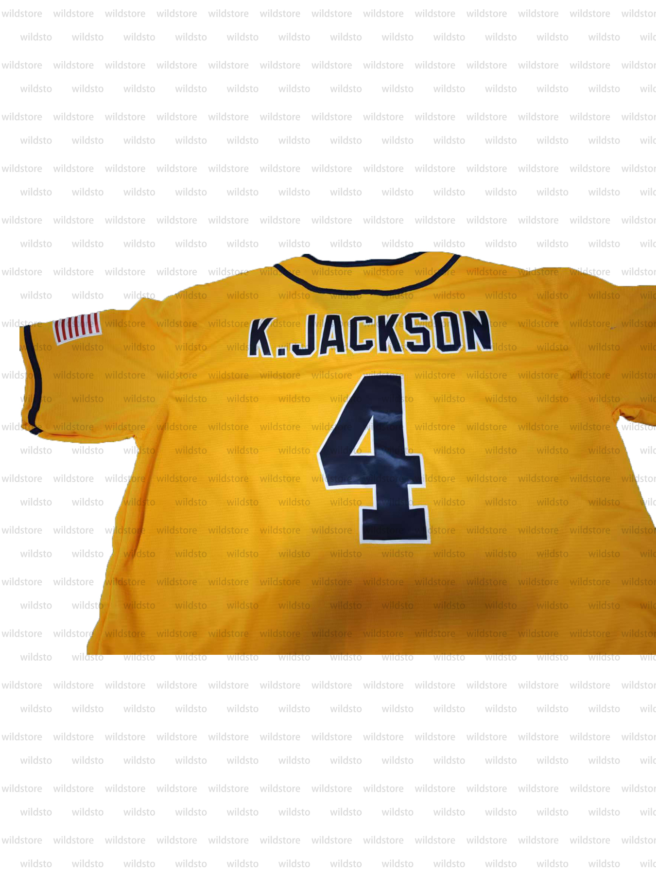 4 K.JACKSON Baseball Jerseys 1 Bill LeRoy Olson Phillips Rac Virant Stitched Custom Jersey
