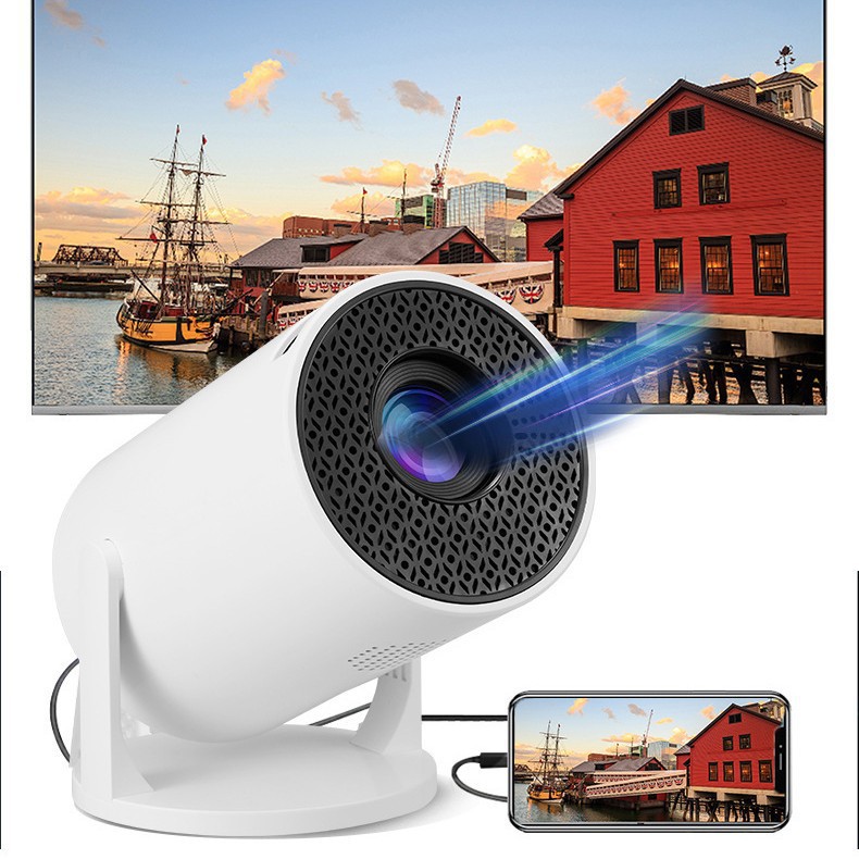 New HY300mini Projector Wi-Fi Wireless Connection Home Portable Projector High Definition Projector