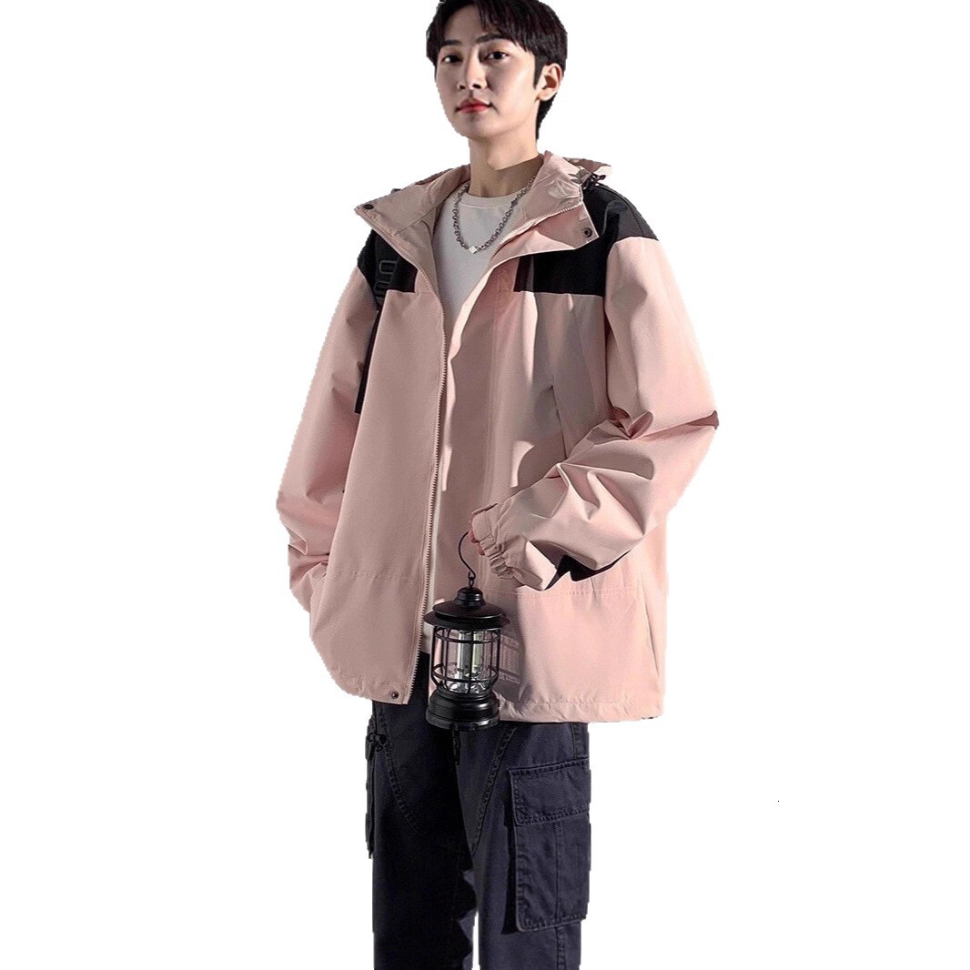 Designer Coat Trendy Outdoor Windproof Waterproof Jacket Men Spring Autumn Casual American Style Sports Hooded Hiking Jacket