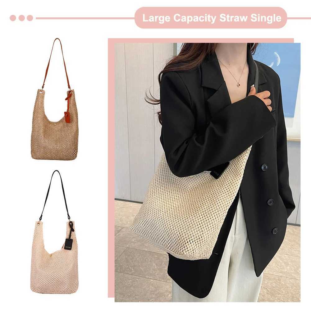 Designer bag Str Beach Bag Large Shoder Bag Casual Woven Tote Bag Shoder Purse for Wen Travel Vai Y251029