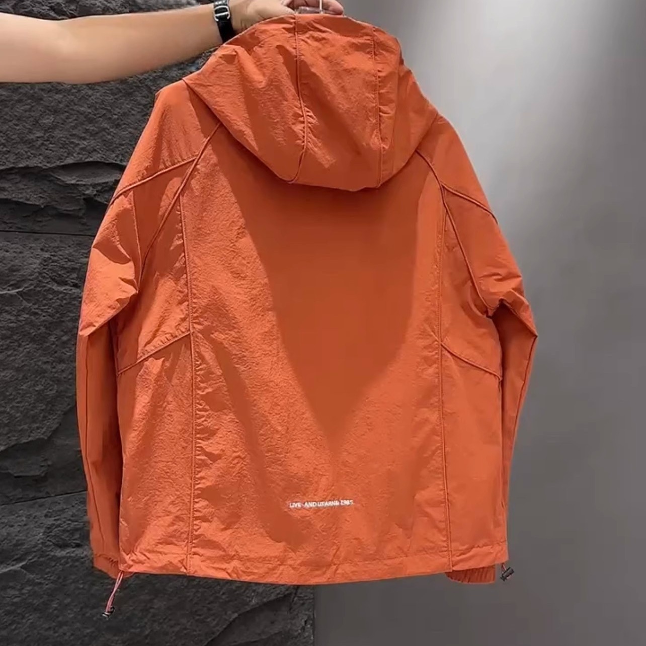 Jacket Designer Coat Coat Spring Autumn New Hooded Trendy Casual Jacket Light Luxury Versatile Plus Size Men's Outerwear