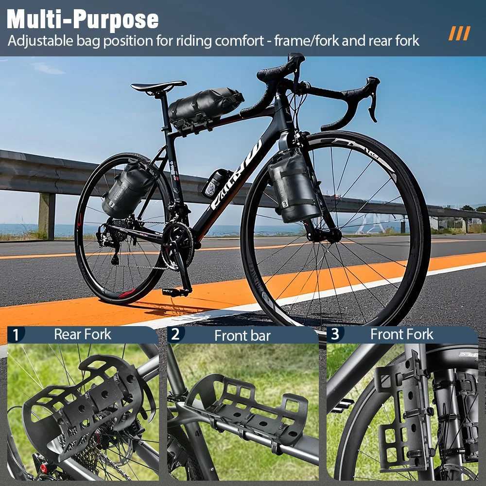 NEWBOLER Portable Waterproof Bike Fork Bags 3L Portable Bike Bags Electric Scooter Bags Bicycle Front Bags Bicycle Fork Bags H251029