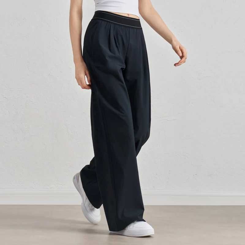 VITALINOVO Lightweight Wide Leg Trousers Yoga Pants for Women 30 High Waisted Loose Casual Lounge Travel Work Sweatpants Women J251030