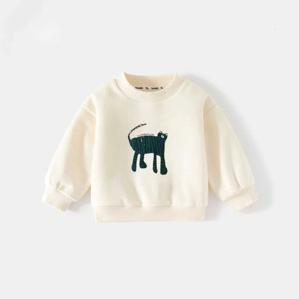 2025 Autumn New Children Sweatshirt Printed Cartoon Cute Fashion Baby Girl Boy Long Sleeve Tops Crewneck Hoodie Kids ClothingT251030