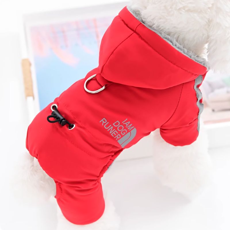 Winter and Autumn Thickened Down Cotton Coats for Small Dogs like Bichon Frise and Teddy Providing Warmth