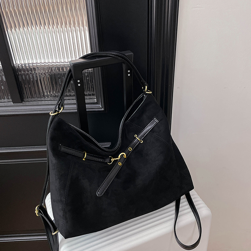 2025 Spring New Women's Fashion Large Capacity Synthetic Leather Handbag, Casual Simple Classic Work Shoulder Bag, Student Fashion Crossbody Bag