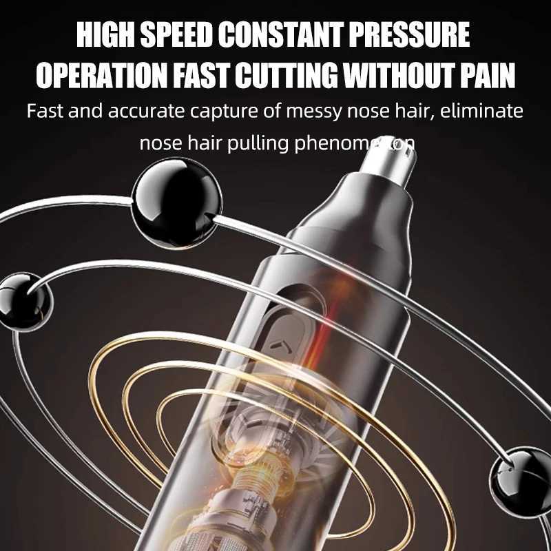Electric nose hair trimmer is simple atmospheric and easy to store suitable for carrying around during travel M251030
