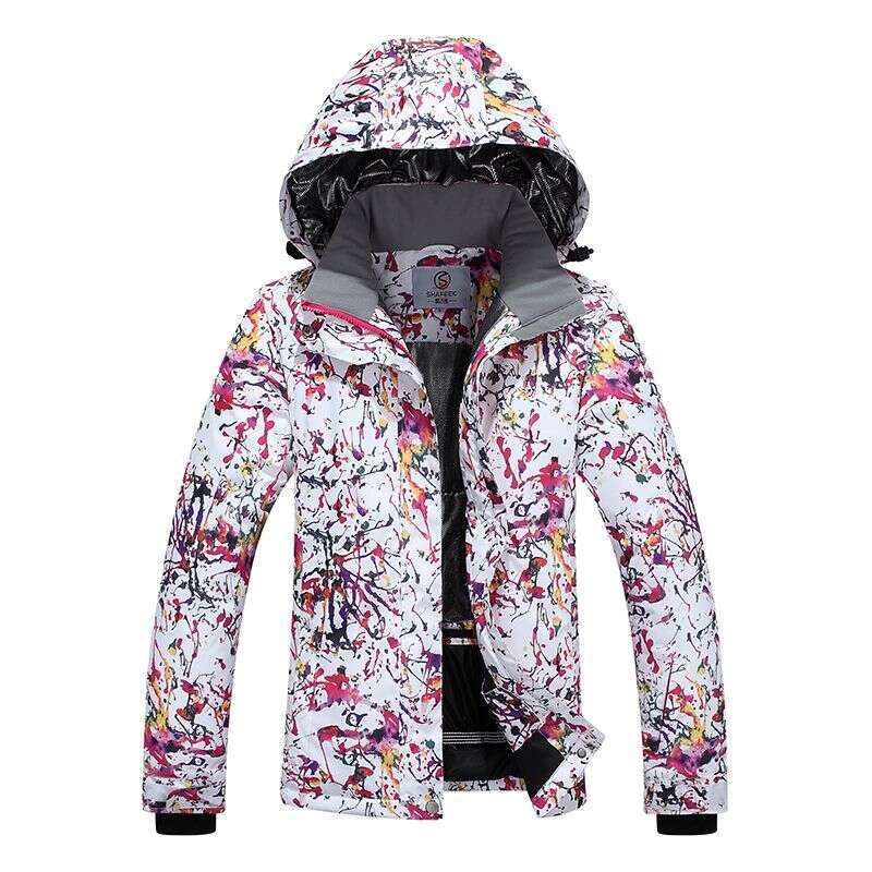 Double Board Snowboard Ski Suit For Women, Thickened With Cotton, Women's Snow Country Harbin Warm Northeast Travel Gear