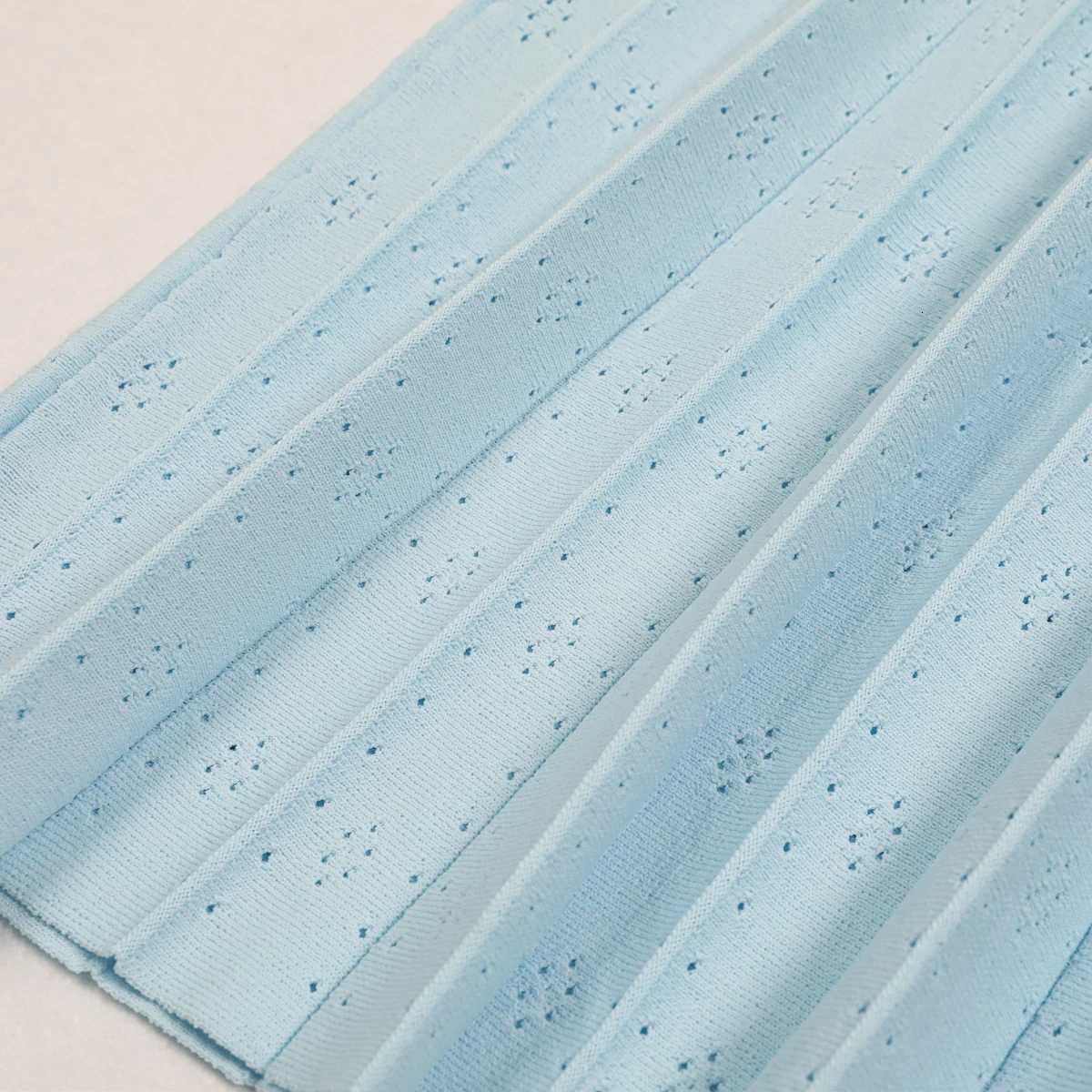 Thr Color Highquty Elastic Knitted New Fashionable Luxury Pearl Long Slved Cardigan Slveless Slim Fit Dress Women Set C251030