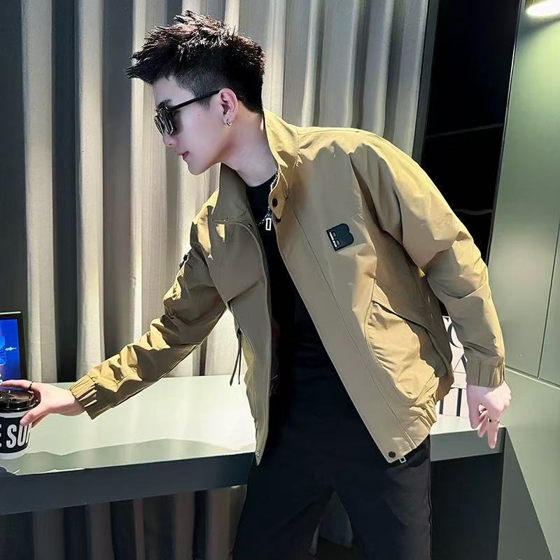 American Style High-end Jacket For Men Spring And Autumn Trendy Casual Cool Coat Designer Coat Men's Fashion 2025 New Men's Top