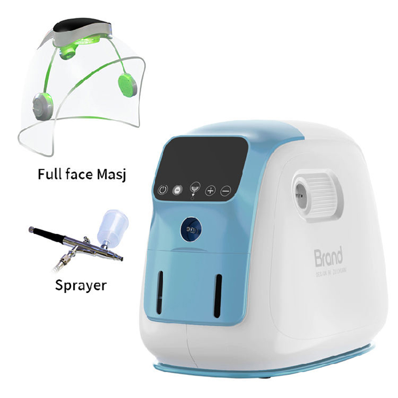 High-Quality Oxygen Facial Machine Hyperbaric Spray Beauty O2derm Dome Therapy Oxygen Infusion Facial Mask for Skin Care