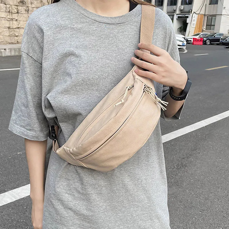Street style Waist Bag Hip pack Woman Nylon Fanny pack Fashion Shoulder Crossbody Chest Bags Unisex Hip hop Belt Bag Waist packs 251030