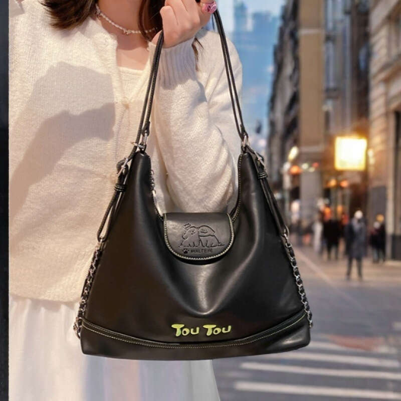 designer bag Luxury bag Toutou Line Puppy Autumn Winter Large Capacity Tote Backpack Handbag Cute Light Luxury Ins High Appearance