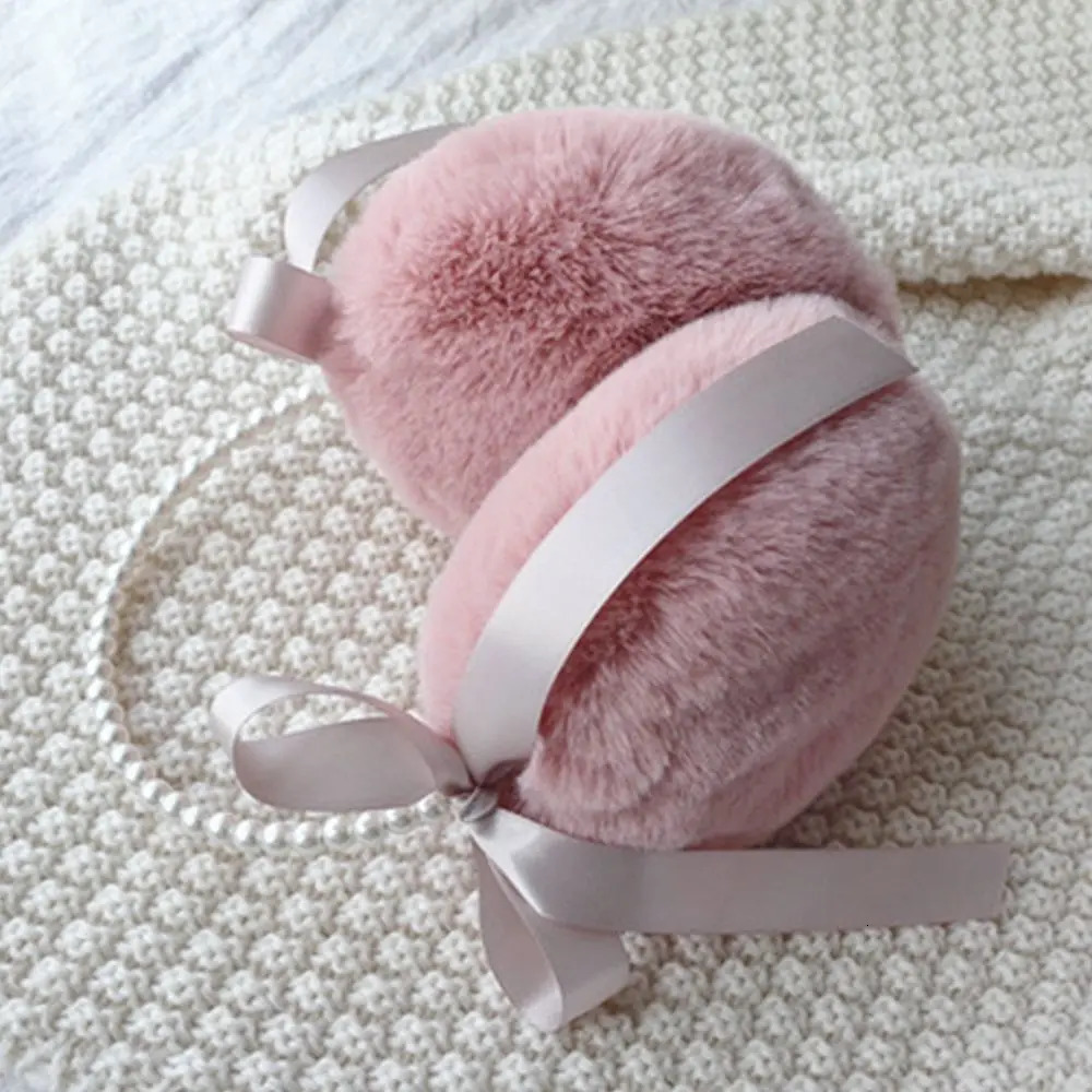 Warm Earmuffs Cute Plush Fur Earflaps Winter Soft Ear Warmer Women Men Fluffy Cosy Headband Ear Cover 251024