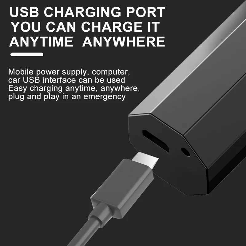 MAIZIUP Electric Nose Ear Hair Trimmer for Men USB Charging Nose Hair Removal Eyebrow Depilation Electric Nose Hair Clipper M251030