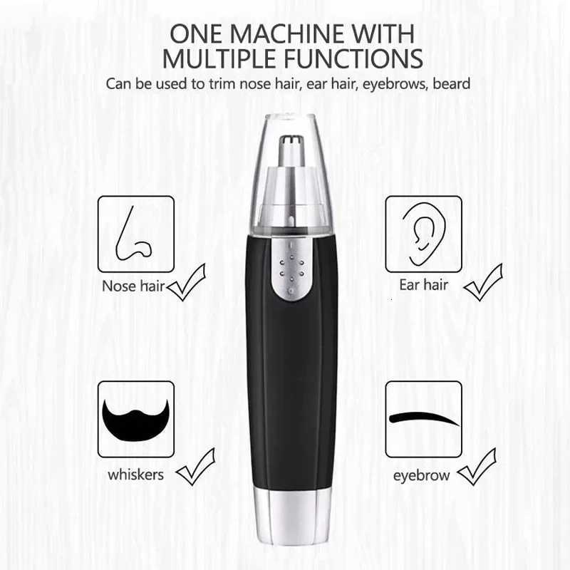 Electric Nose Ear Neck Eyebrow Hair Trimmer Shaver Groomer Clipper Remover for Men Women Nose And Ear Cleaning Trimmer Razor M251030