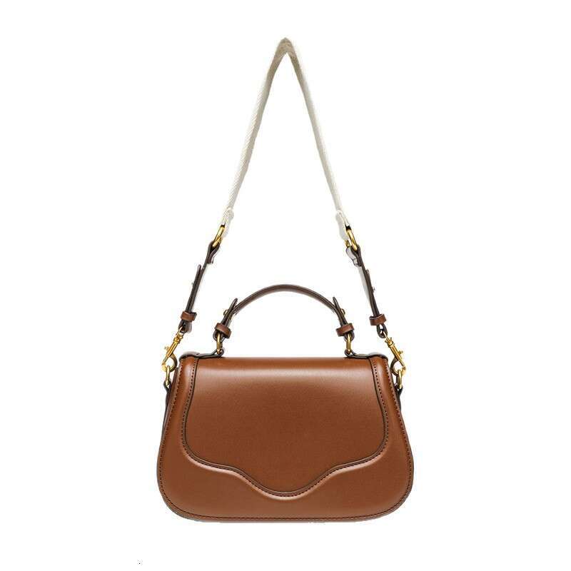 Saddle Women's High-End Design Handbag 2025 Trendy Fashion Single Shoulder Crossbody Bag