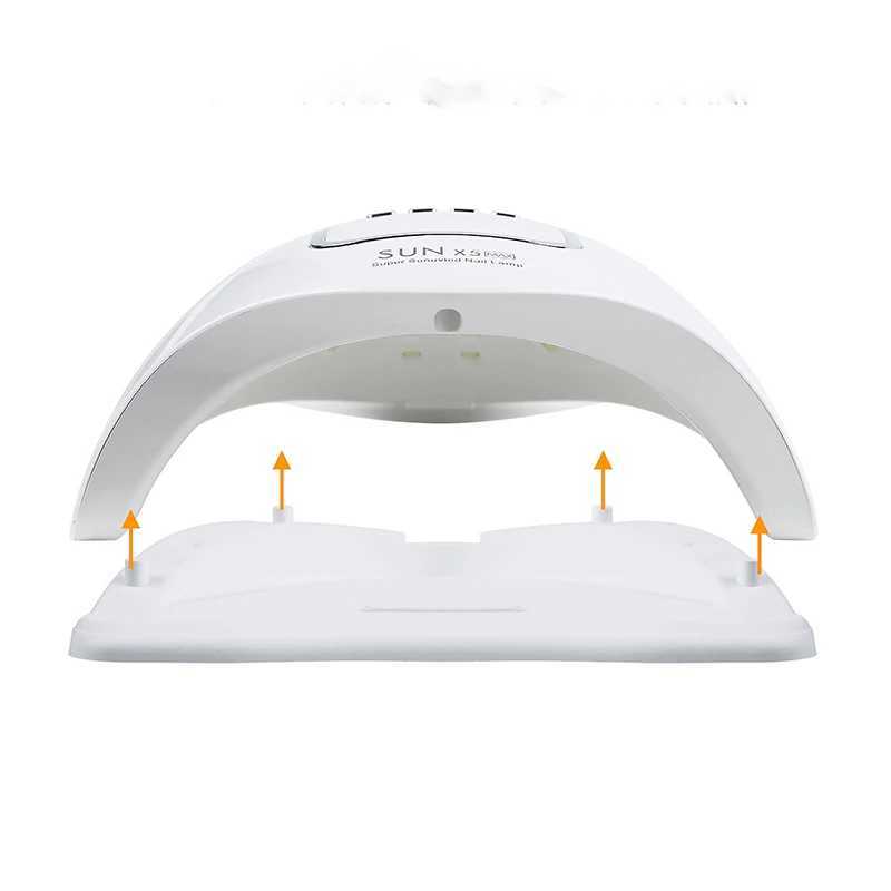 SUNX5Max 150W UV LED Nail Lamp For Fast Drying Gel Nail Phototherapy Machine 45 LEDs Manicure Salon Tool Equipment L251030