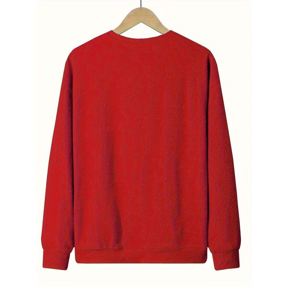 Pack Women S Casual Crew Neck Sweatshirts Alphabet Print Long Sleeve Pullover Polyester Elastane All Season Comfort Gsm Knit Fabric