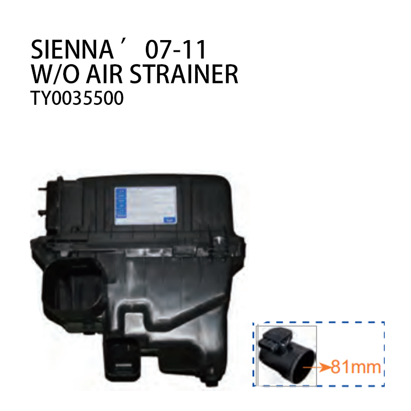 Durable OE Specification Car Air Filter for Toyota Models REIZ SCION XD SIENNA Minimum order quantity 6 pieces