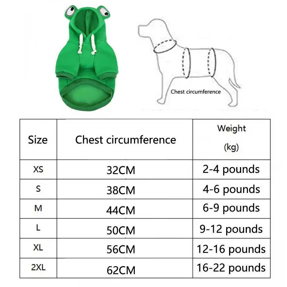 1pcs Cozy Doge Hoodie Sweater Cute Soft For Winter Autumn Warm Home Out Cold Weather Door Small Medium Dogs Cats Multiple Sizes C251030