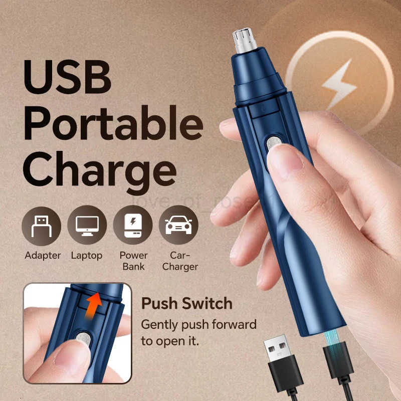 4in1 Beauty Set USB Rechargeable Electric Shaver Ideal for Shaving Beards Nose Hair Eyebrows and Hair Z251030