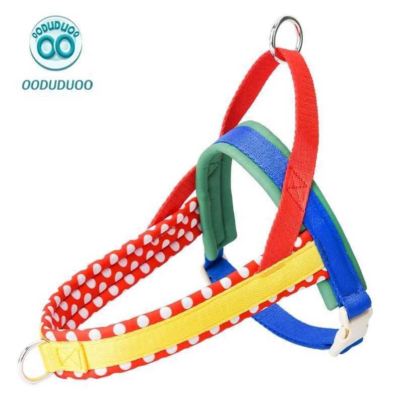 OODUDUOO Dog Harness Adjustable Pet Harness Vest For Small Medium Dogs Dog Chest Strap French Bulldog J251129