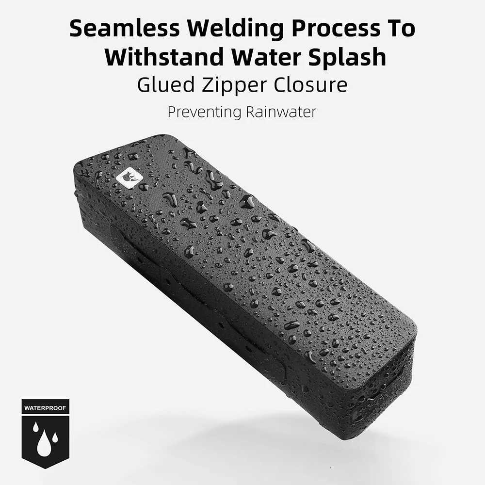 Rhinowalk Bike Top Tube Bag TPU Cycling Front Bag With Screws or Straps Waterproof Windproof Gravel Road Bike Top Frame Bag New H251029