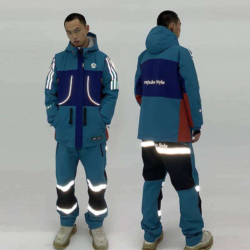 Windproof Waterproof Ski Suit For Women Men, Warm Clothing, Skiing And Snowboarding Suit, Winter Jackets