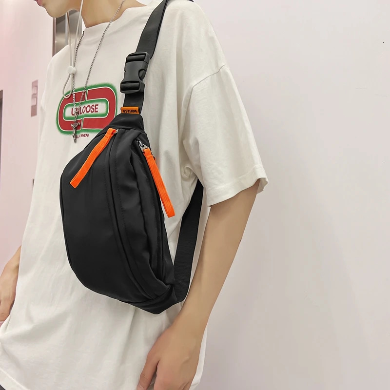 Fashion Trend Waist Bag Hip pack Street style Women Belt Bags Large capacity Nylon Waist pack Unisex Hip hop Crossbody Chest Bag 251030