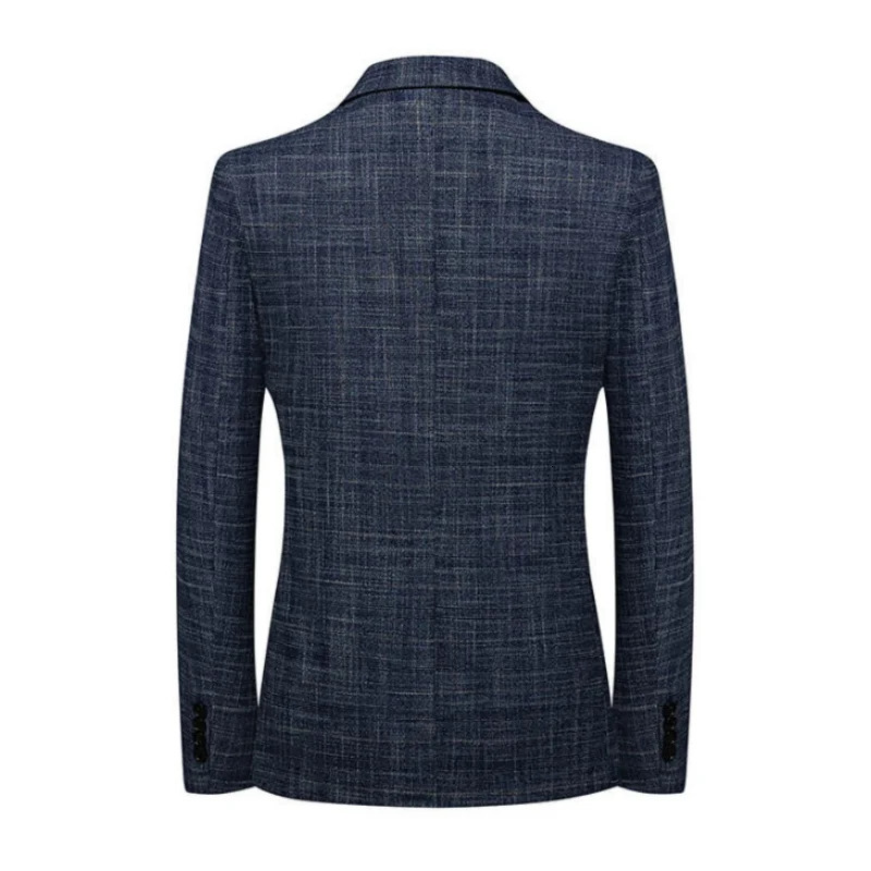 Mens Slim Fit Business Casual Blazer High Quality Fashion AllinOne Banquet Korean Style Handsome Trend for All Seasons 251028