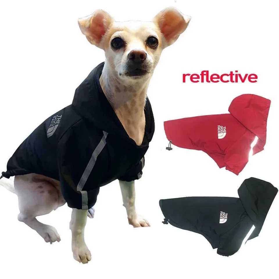 Pet Dog Waterproof Coat Reflective Puppy Warm Cotton et Autumn Winter Hoodie Clothing For Dogs Cats Clothes C251030