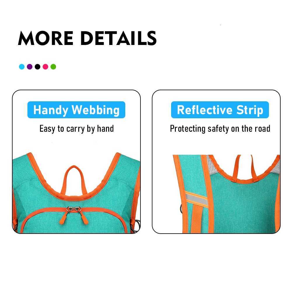 ThinkRider 20L Lightweight Hydration Backpack Running Backpack with 2L Water Bladder Hydro Water Daypack for Cycling Hiking ba H251029