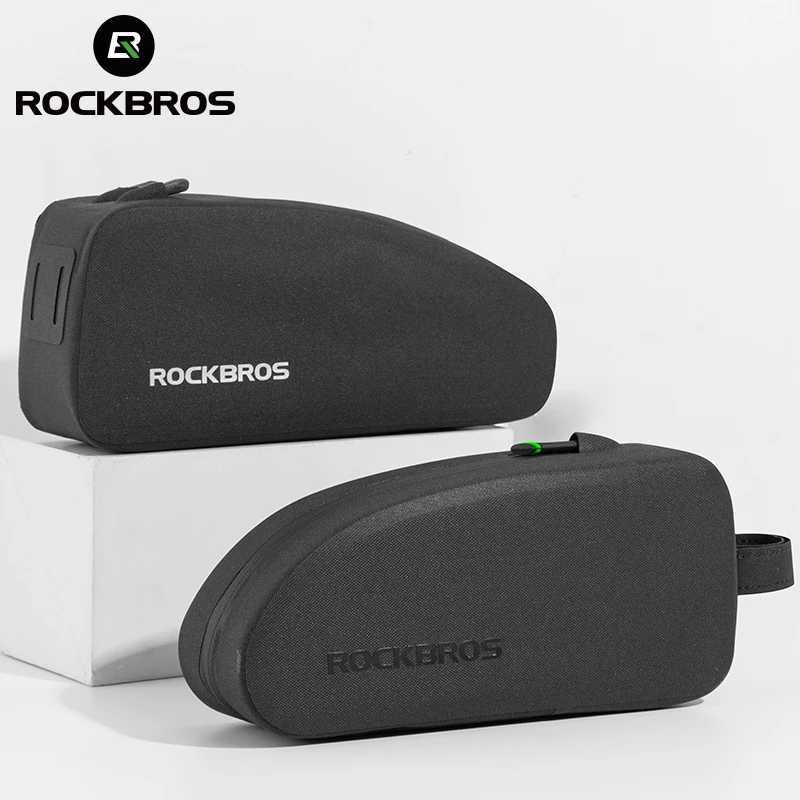 ROCKBROS Bike Bag Bicycle Panniers Frame Top Front Tube Waterproof Bag Cycling MTB Road Bag Storage Bicycle Accessories H251029