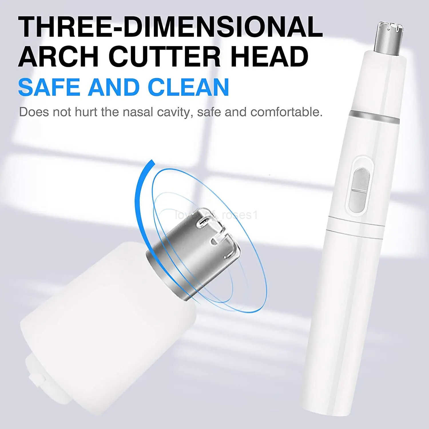 Multifunctional Electric Nose Trimmer Nose Hair Cut Clipper Eyebrow Trimer For Men Women Beauty Tool Safe Lasting Face Care Tool Z251030