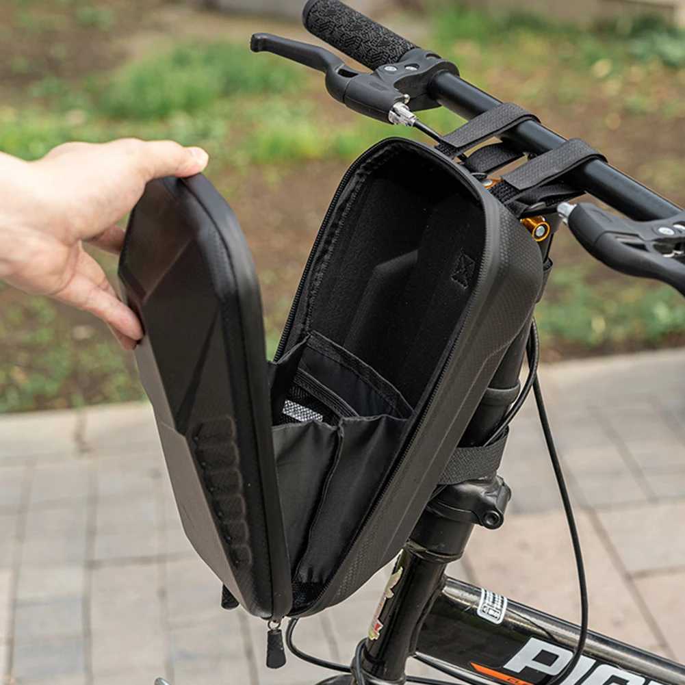 Electric Scooter Bag Storage Electric Bike Handlebar Bag Scooter Storage Bag with Large Capacity Waterproof Front Handlebar Bag H251029