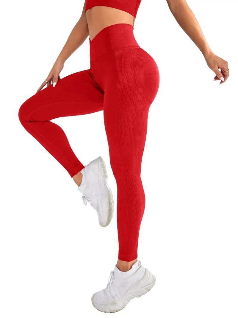 Women Sports Leggings Vwaist Elastic Peach Buttocks Fitness Pants With Raised Hips And High Waist Seamless Yoga Pants Tight J251030