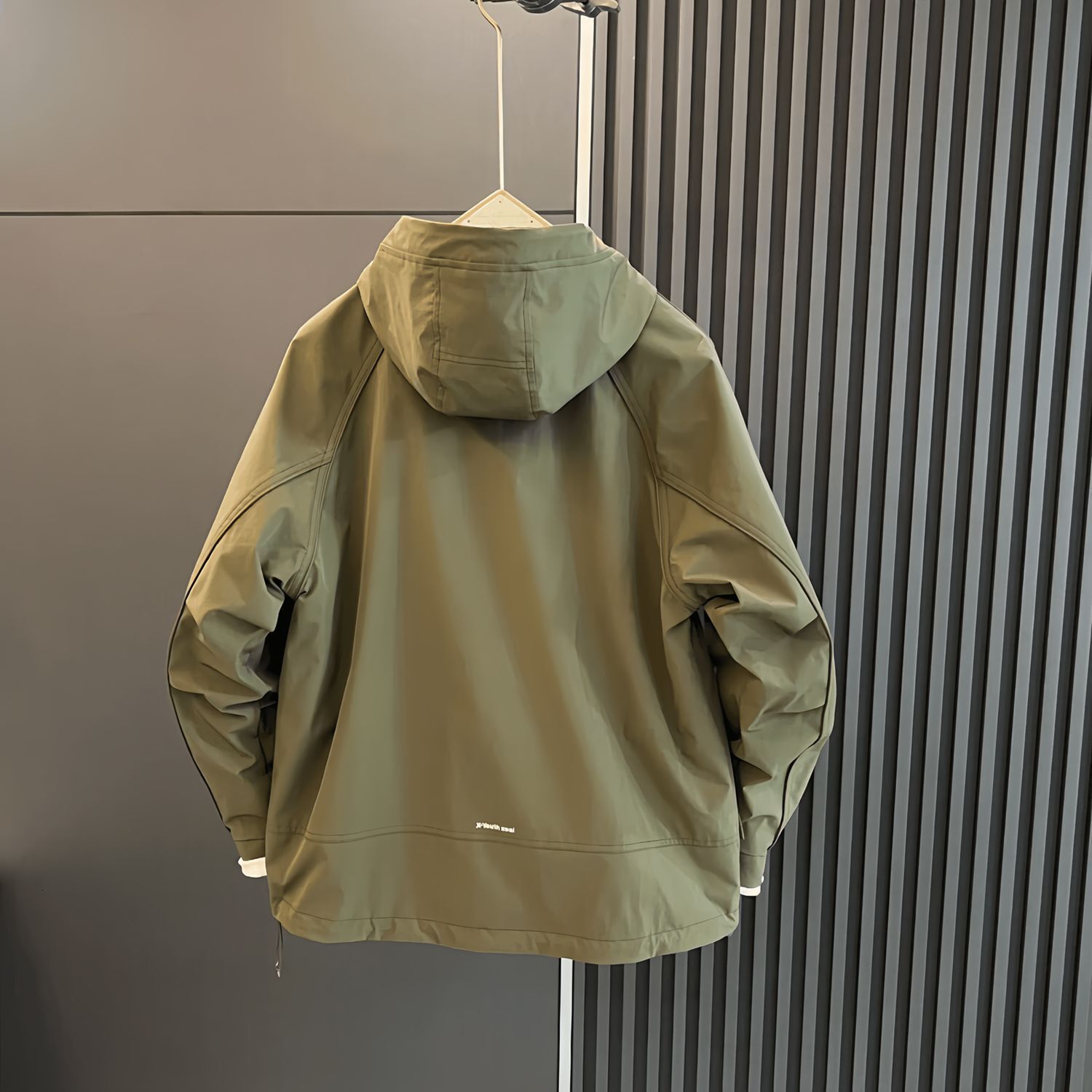 Men's Spring And Autumn Jacket American Style Hooded Designer Coat Casual Loose Workwear Jacket Trendy