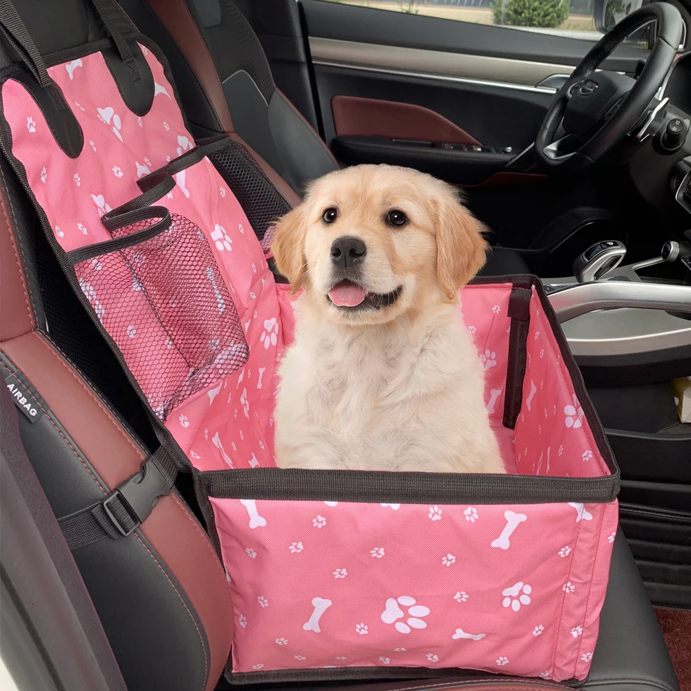 Dog Car Seat with Storage PocketsScratch Proof Durable Pet Booster Car Front Seat for Small to Medium Dog 251030