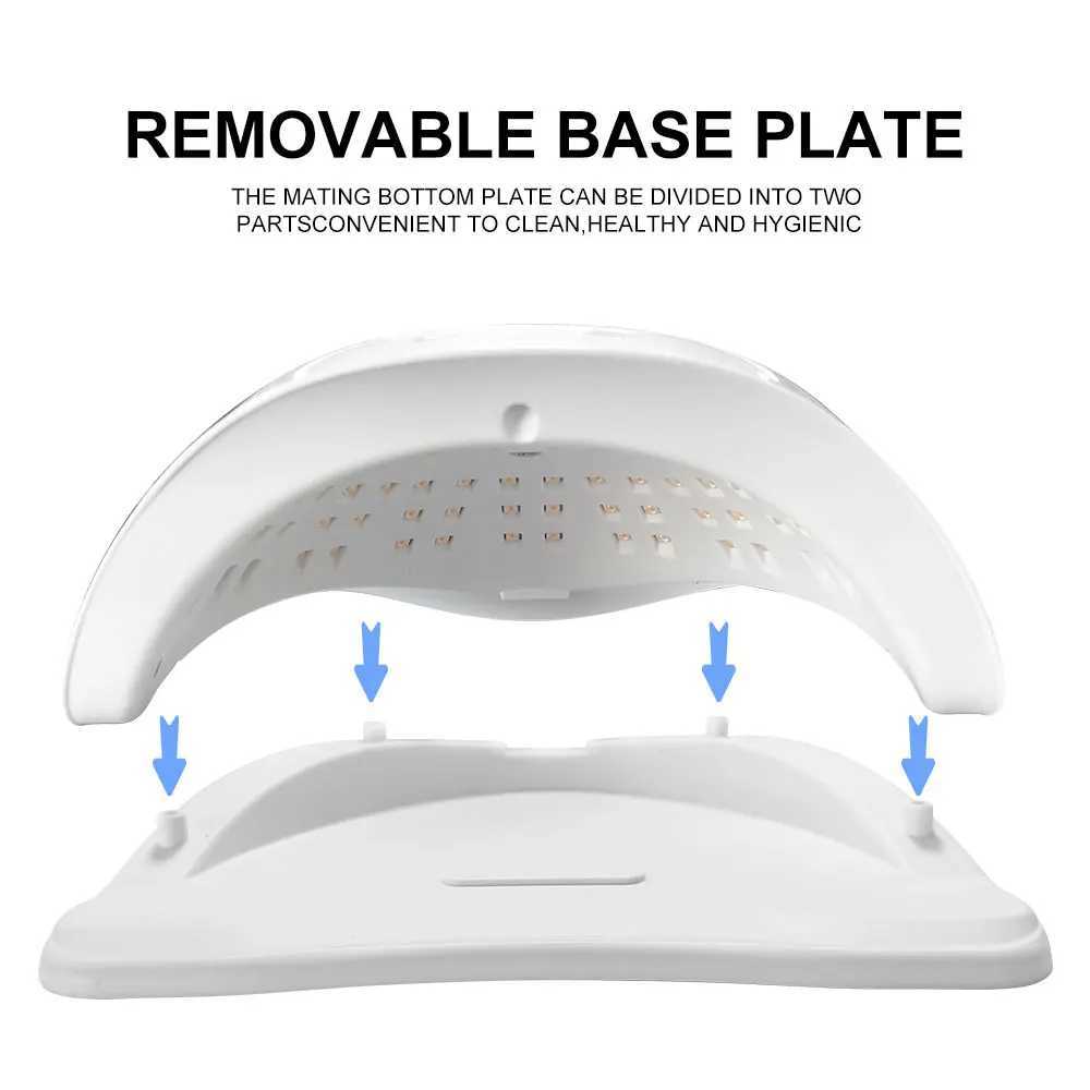 X20 MAX Nail Dryer 72LED UV Nail Light with 4 Timers and Sensor Settings Nail Polish Curing Light for Nail Salon Tools L251030