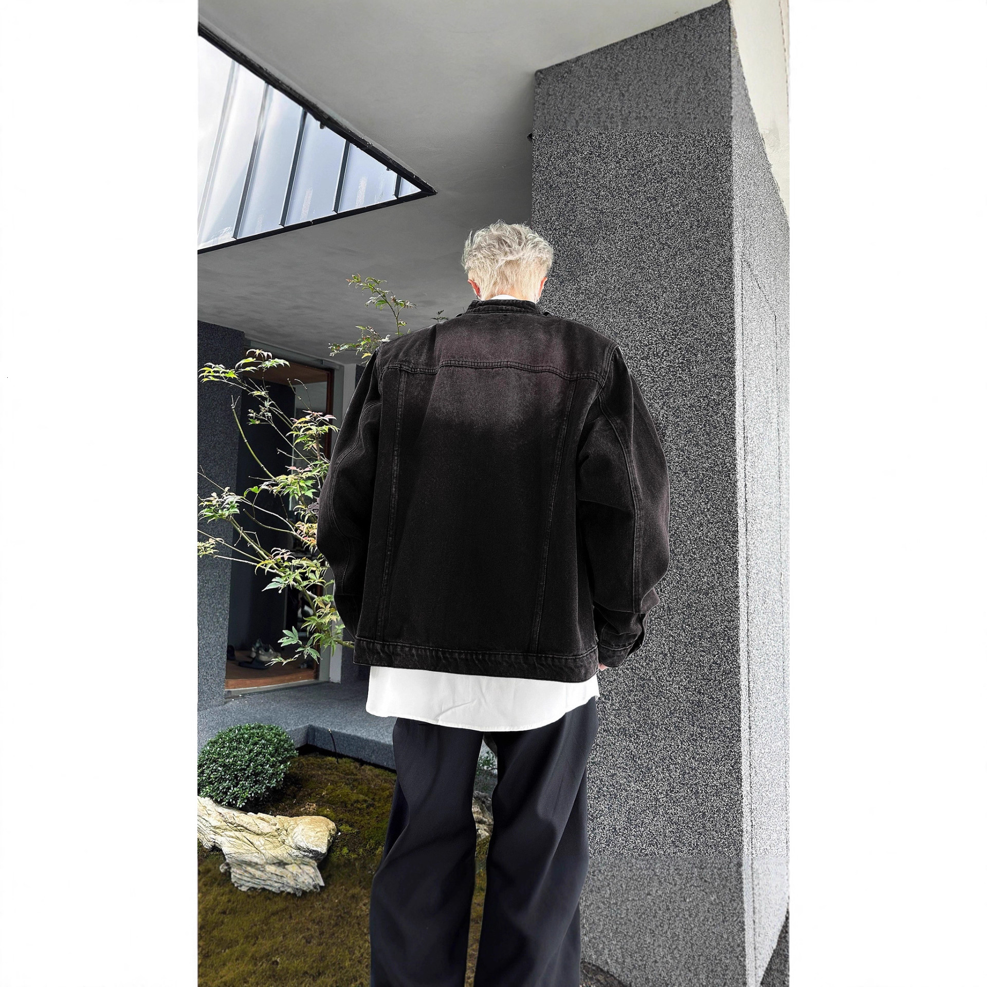 American High Street Denim Jacket For Designer Coat Men Vintage Washed Autumn Short Loose Versatile Jacket With Unique Design