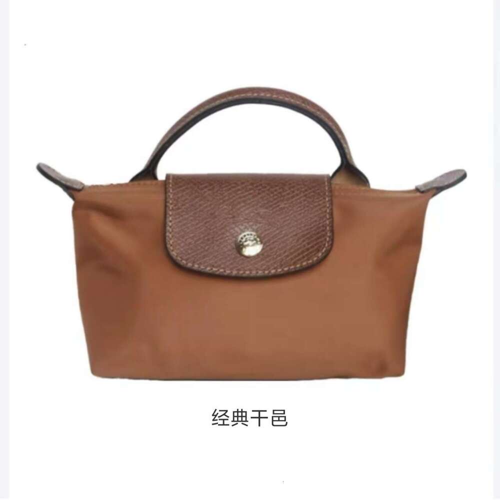 designer bag Luxury bag French Longchamp for Women, Handbag, Tote Phone Single Shoulder Crossbody Bag, Mini Dumpling Bag Fashionable and versatile han