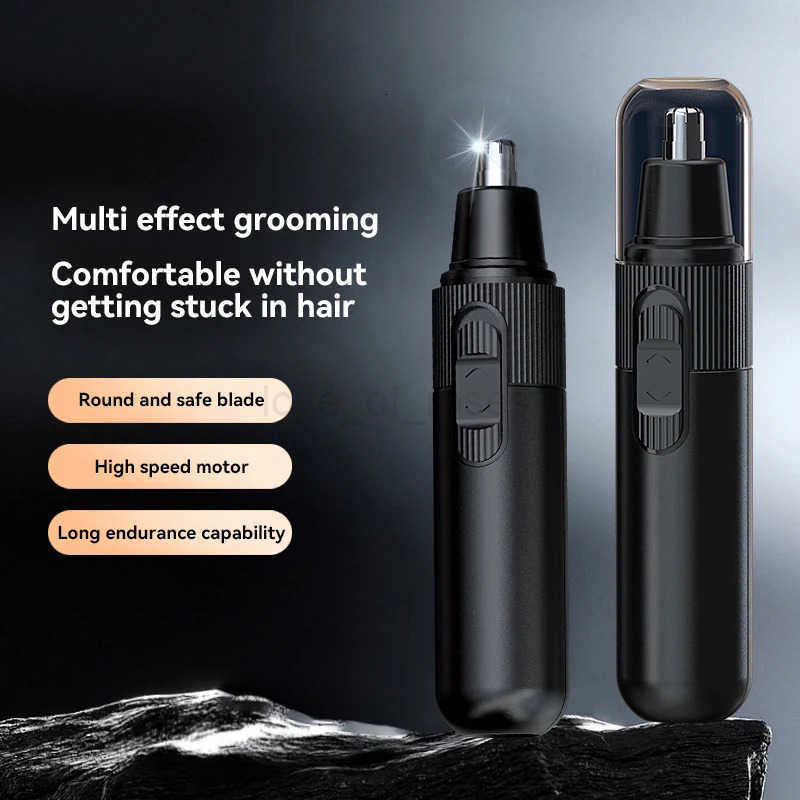 2025 New Unisex Nose Hair Trimmer Painless Waterproof IPX7 EarBrow Groomer USB Rechargeable Portable Facial Hair Remover Tool Z251030