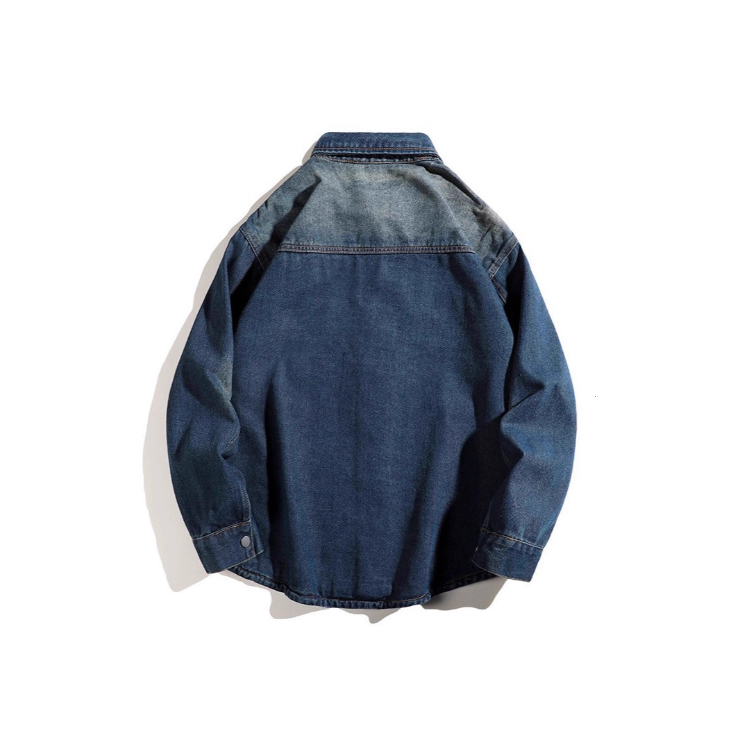 American Style Denim Jacket Men 2025 New Autumn Trendy Designer Coat Loose Versatile Cool Simple Casual Jacket