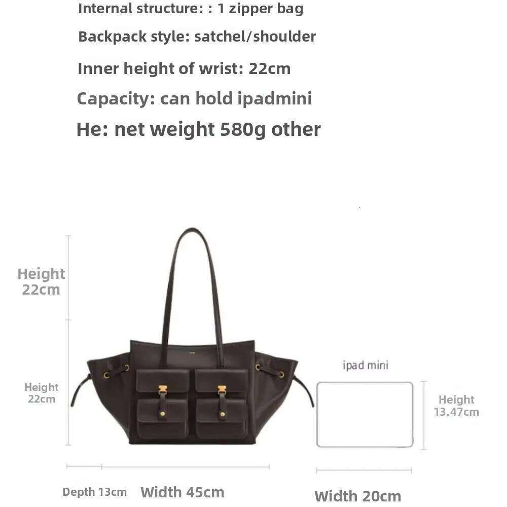Designer Bags JW PEI Pocket Linda Handheld Tote Women Large Capacity Niche High-End Single Shoulder Underarm Bag Hot Selling