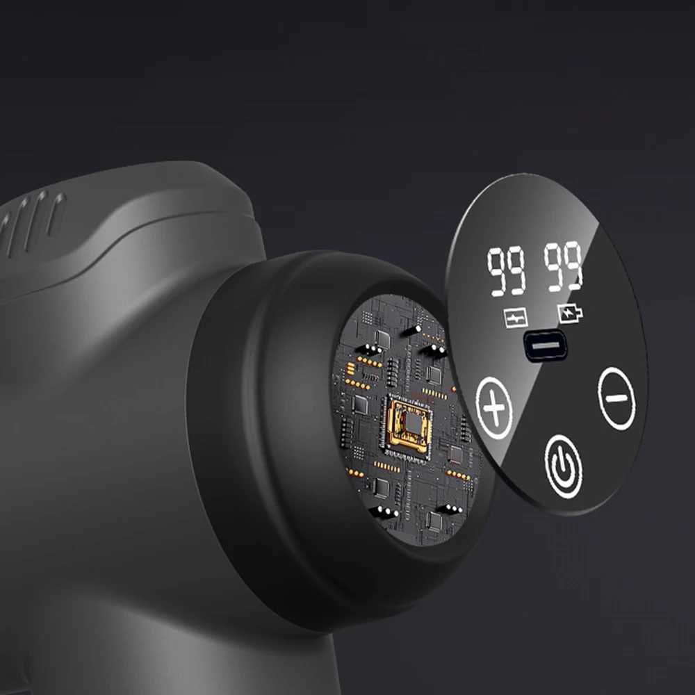 Massage Gun 8 Massage Heads HighIntensity Vibration Rechargeable Small Massage Gun Powerful Fascia Gun Portable Deep Tissue Im J251030