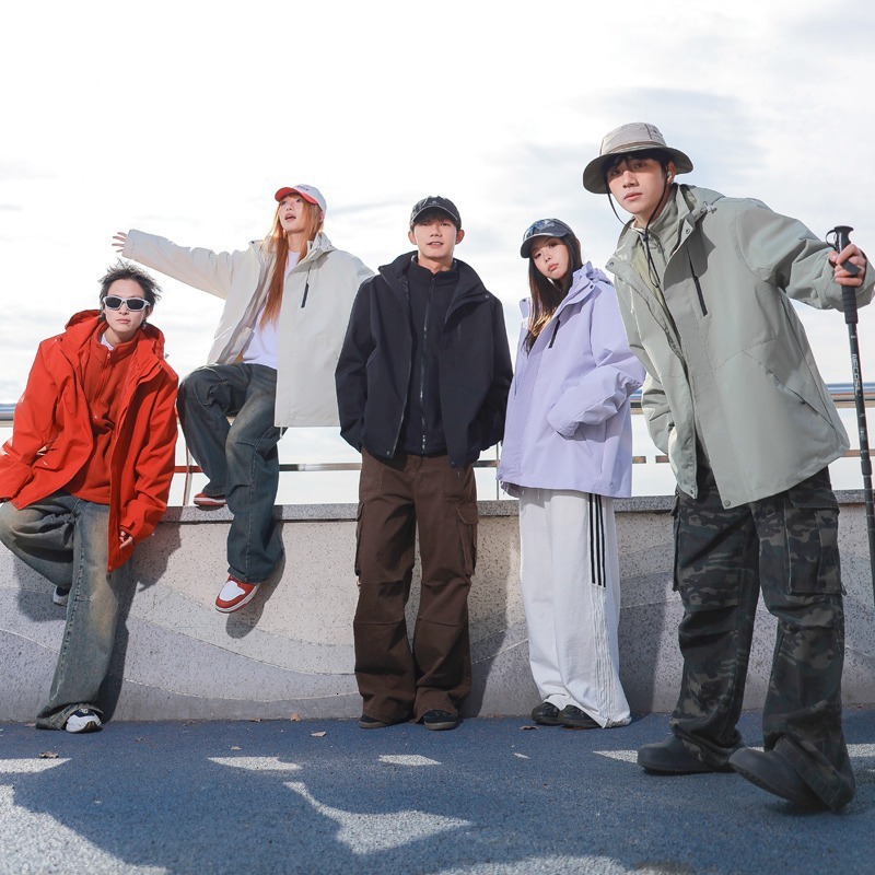 2025 New Outdoor Three-in-one Jacket For Men And Women Couples Waterproof Windproof Designer Jacket Jacket Patchwork Jacket Trendy