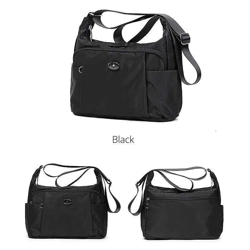 Fouvor Crossbody For Women 2025 Trend Canvas Large Shoulder Oxford Fashion Casual Travel Office Female Bags 2786-03